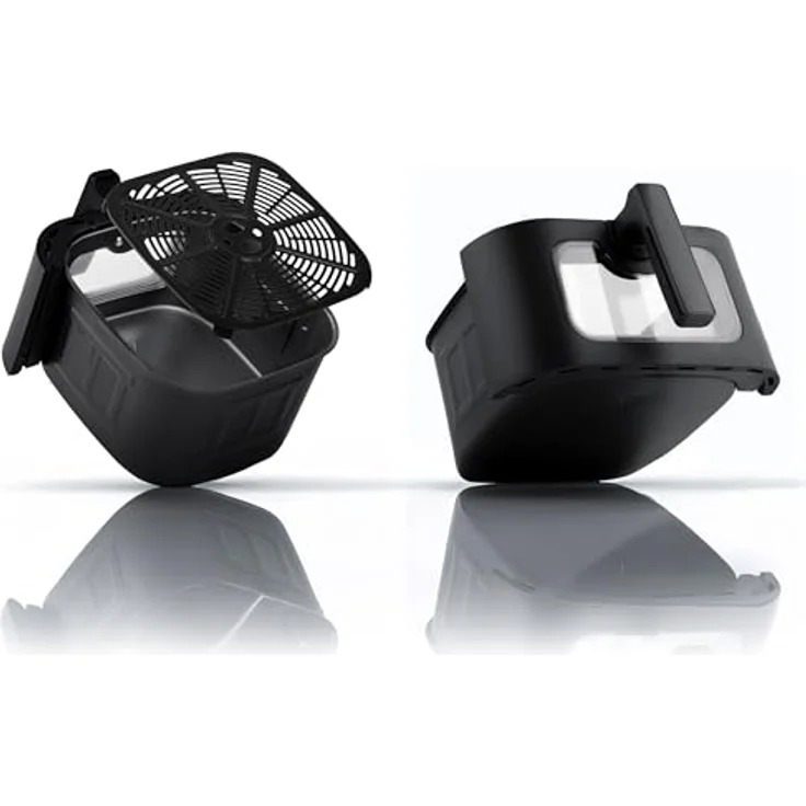 Berdsen Heißluftfritteuse XXL 8L mit Sichtfenster und Touchscreen, 1700W, 12 Programme für fettfreies Frittieren – Bild 4
