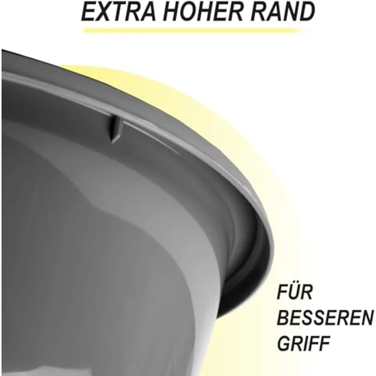 Bestgoodies Rührschüssel im (5er) Set, Kunststoff Mixing Bowl Set (0,7L - 6L), Stapelbare Salatschüssel Servierschalen - lebensmittelecht, vielfältige Größen, mikrowellengeeignet, spülmaschinenfest – Bild 5