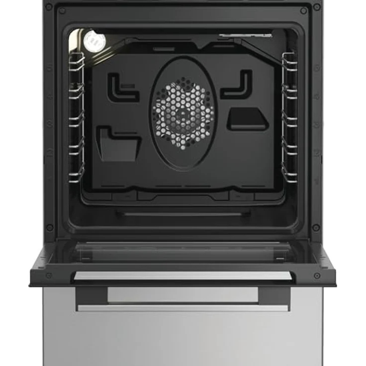 Bauknecht B5V8LMX Standherd, Heißluftbackofen mit 8 Funktionen, 4 Kochzonen, Hydrolyse-Reinigungsfunktion, Garraumvolumen 60 Liter, Edelstahl-Optik – Bild 5