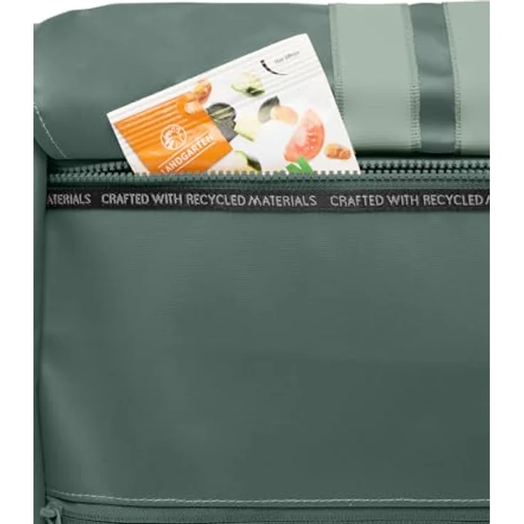 VAUDE Umhängetasche Vanuatu Reise, 5 Liter Volumen, agave, mit Trolley-Aufsteckfunktion und verstellbarem Schulterriemen – Bild 7