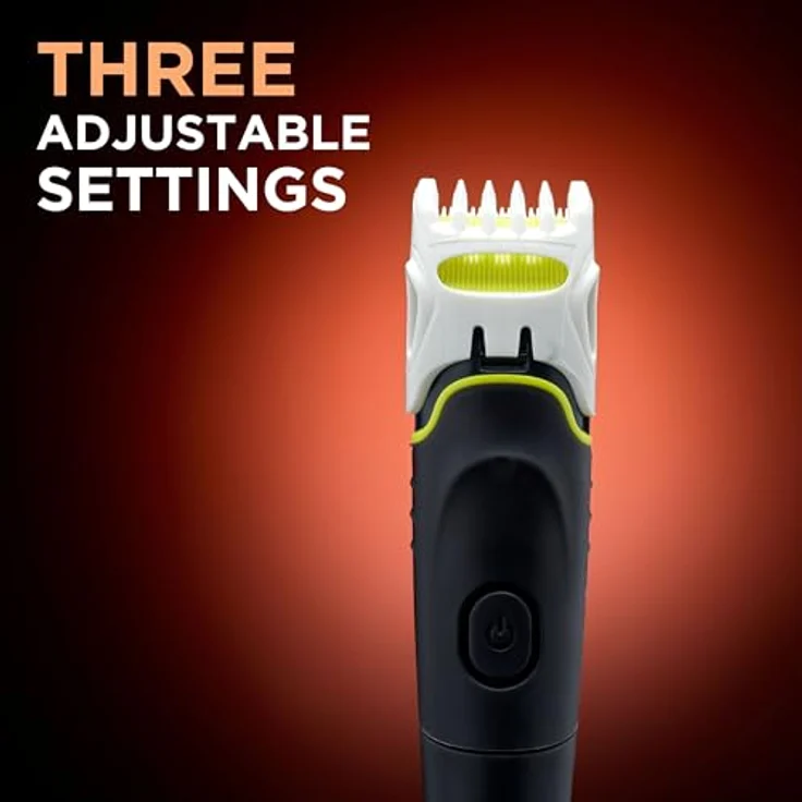 Wilkinson Sword Hydro Trim and Shave, Körperhaartrimmer mit Skin Protection für Männer, batteriebetrieben, 1 St. – Bild 4