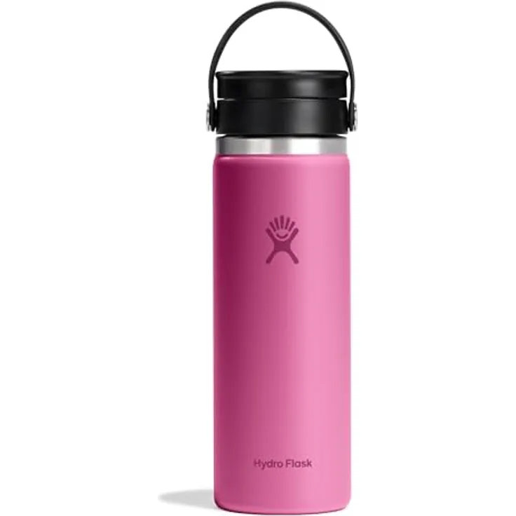 Hydro Flask Coffee Flask 591 ml (20 oz) - Vakuumisolierter Edelstahl-Thermos - Auslaufsicher Flex-Trinkdeckel - Kaffee-Thermos mit großer Öffnung - Reef