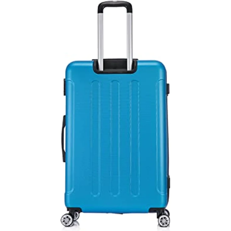 Flexot® Flex-2045 Koffer Zwillingsrollen XL Hartschale (Brillant-Blau) - Leicht, elastisch, stabil – Bild 5