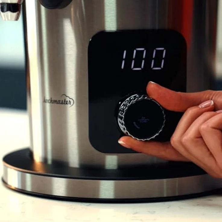 KOCHMASTER Aura Samowar 4.0L + 1.0L, Edelstahl, 2000W, mit Temperaturregelung und Warmhaltefunktion, Elektrischer Teekocher mit digitalem Display – Bild 5