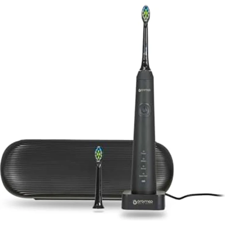 Oromed ORO-SONIC PROFESSIONAL elektrische Schallzahnbürste schwarz - 38000 Vibrationen/Minute, 360-Minuten-Akku, IPX7 wasserdicht – Bild 1
