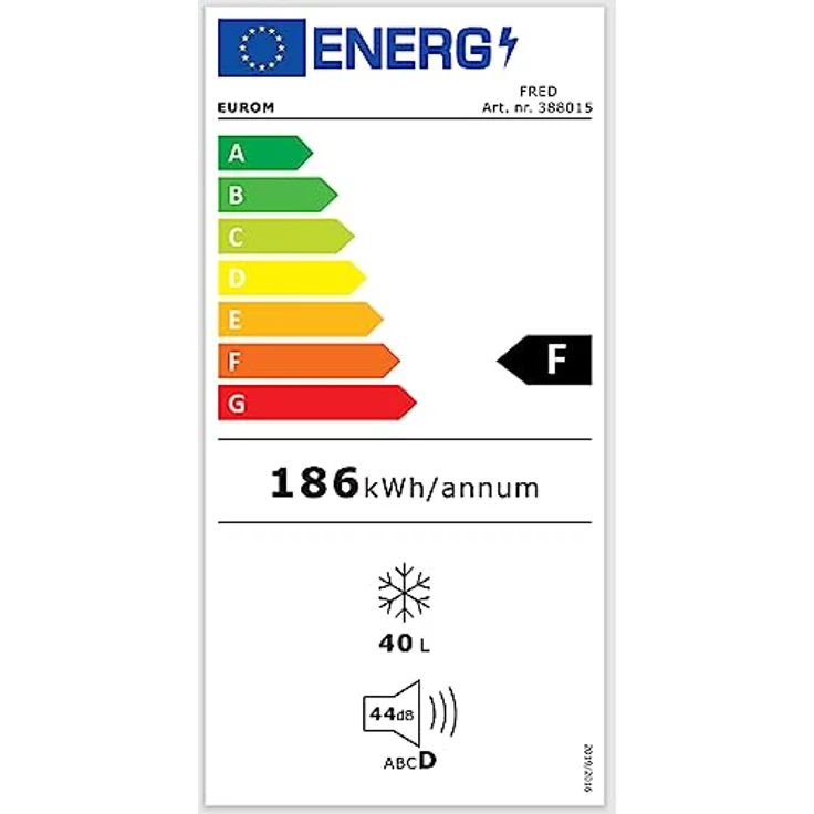 Eurom Fred, Kühlbox (40 l) mit Kühl- und Gefrierfunktion, USB-Anschluss, Auto-/Boot-Adapter, energiesparendem ECO-Modus – Bild 8