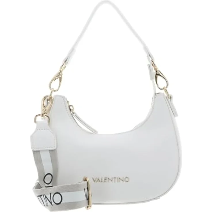 Valentino Bags Zero RE Hobo Bag 305, Schultertasche aus recyceltem Kunstleder in Grau mit wandelbaren Schultergurten – Bild 2