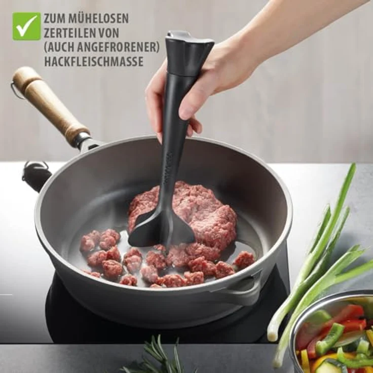 GEFU 14761 Hackfleischzerteiler WHACKER - Praktische Alternative zum klassischen Pfannenwender – Bild 4