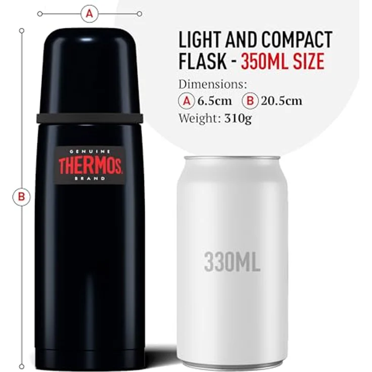 Thermos Light & Compact Flask, 350ml, Midnight Blue – Bild 8