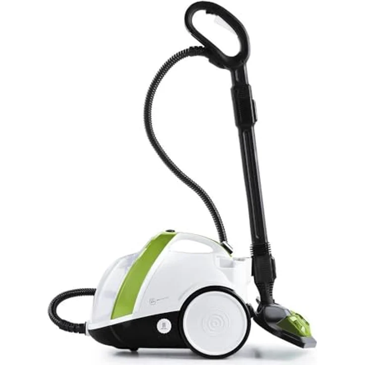 Polti Dampfreiniger Vaporetto Smart 110 Eco, Dampfreiniger, Grün, Schwarz, Weiss, 2 l Frischwassertank – Bild 2