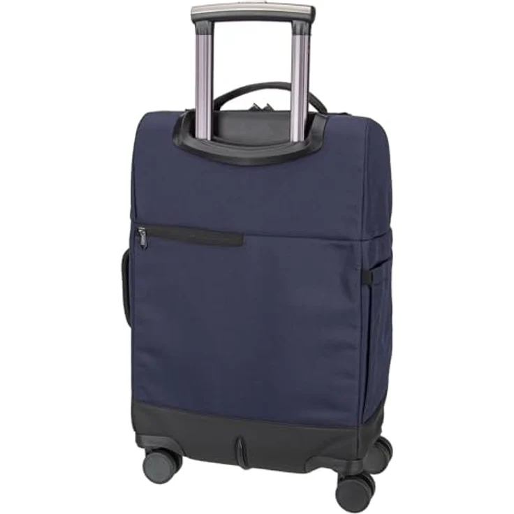 Cabaïa Trolley Soft Suitcase, Handgepäck Koffer mit 4 Rollen für A4-Unterlagen, klein, Bordgepäckmaß – Bild 2