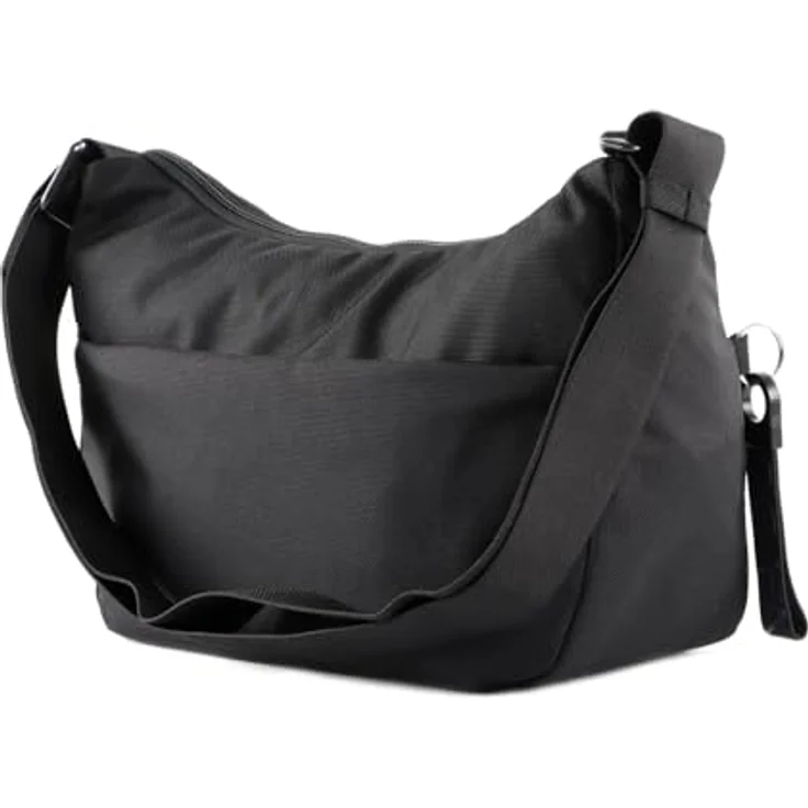 Mandarina Duck Beuteltasche MD20 Hobo QMT30, sportliches Design aus robustem Polyester, Schwarz, Damen – Bild 4