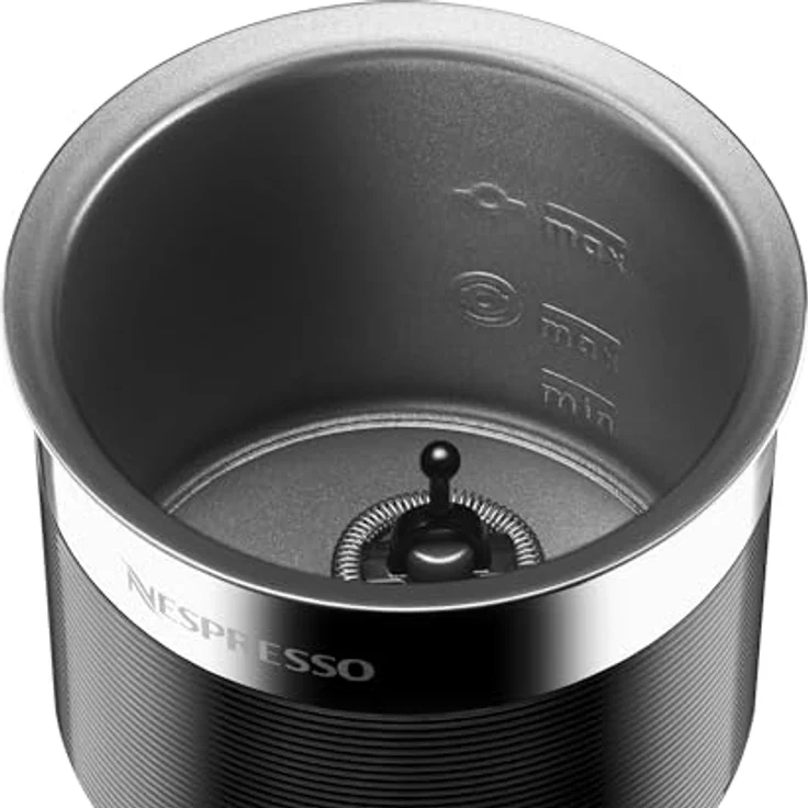 NESPRESSO Aeroccino XL Milchaufschäumer, elektrischer Shaker für 225ml heißen und kalten Milchschaum, 400ml heiße Milch, spülmaschinenfest – Bild 5