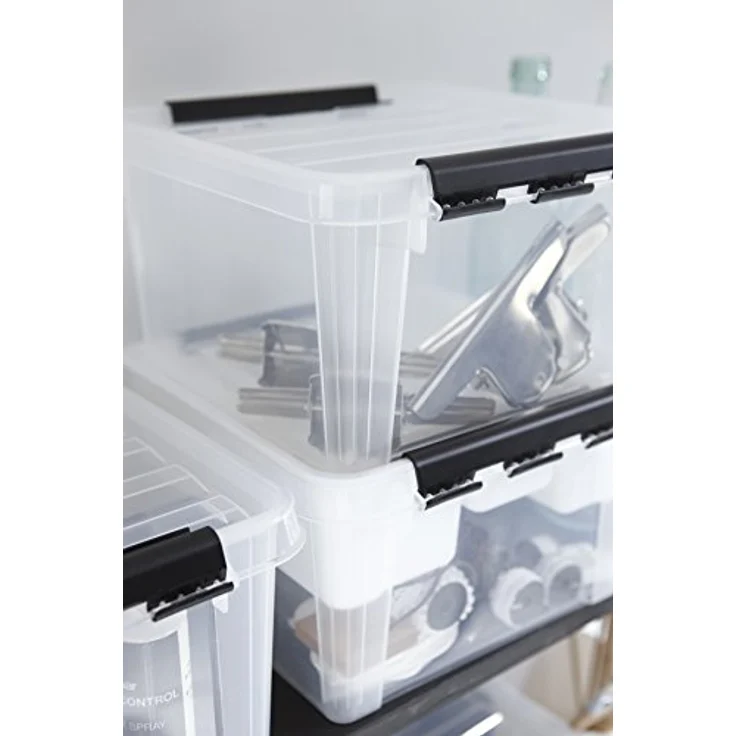Orthex 3493070 Clipbox Smart Store Classic 16 / 25 L Volumen, transparent – Bild 3