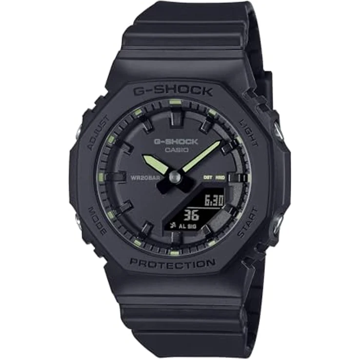 CASIO GMA-P2100SA-1A2ER, G-SHOCK Armbanduhr, schwarz mit blauem Ziffernblatt – Bild 1