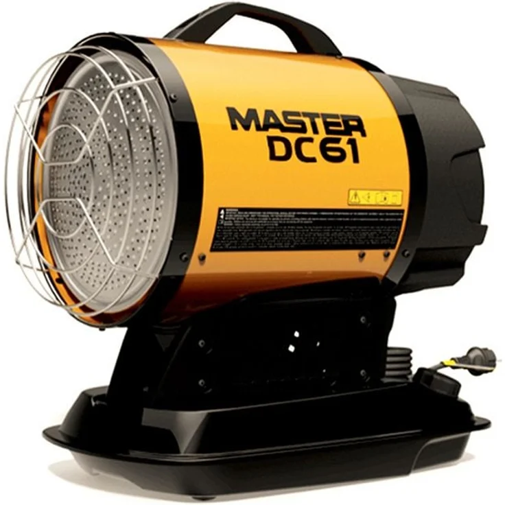 Master Infrarot-Öl-Heizstrahler DC 61, Hybrid Heizleistung 17 kW, inkl. Akku/Ladegerät