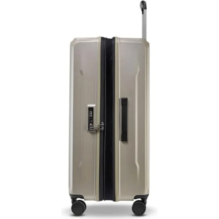 Stratic PHOENIX SL Trolley L (76 cm) erweiterbar, 4 Rollen, robustes Streifendesign – Bild 8