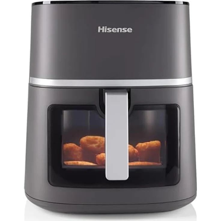 Hisense HAF1900D Heißluftfritteuse Single 7 L 1800 W Schwarz – Bild 2