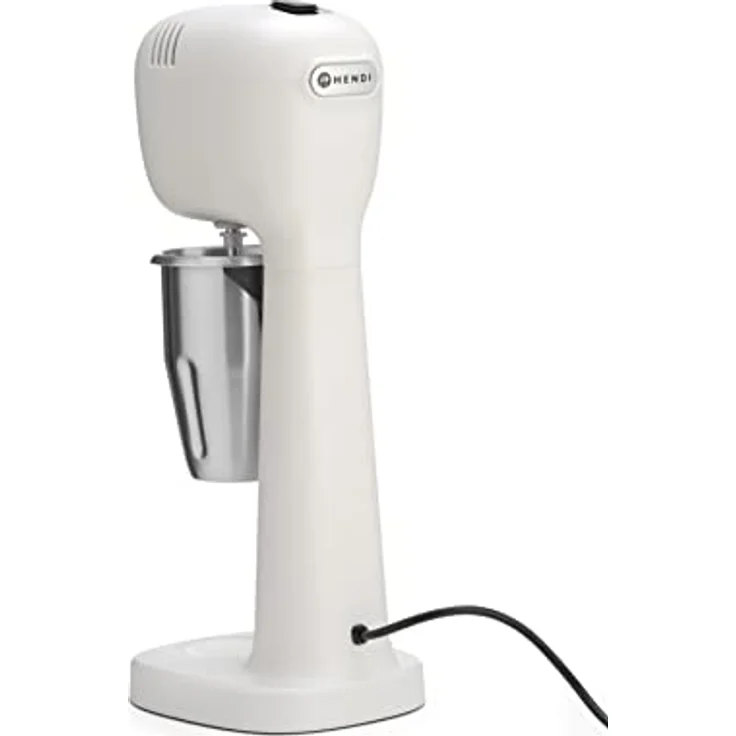 Hendi Milchshake-Mixer - Design by Bronwasser Standmixer, 400 Watt, Kunststoff, weiß – Bild 5