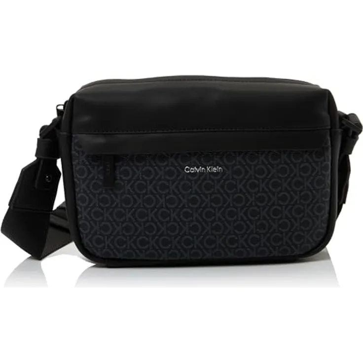 Calvin Klein CK Must Umhängetasche, 20.5 cm x 5 cm x 13 cm, grau, 100% Polyurethan