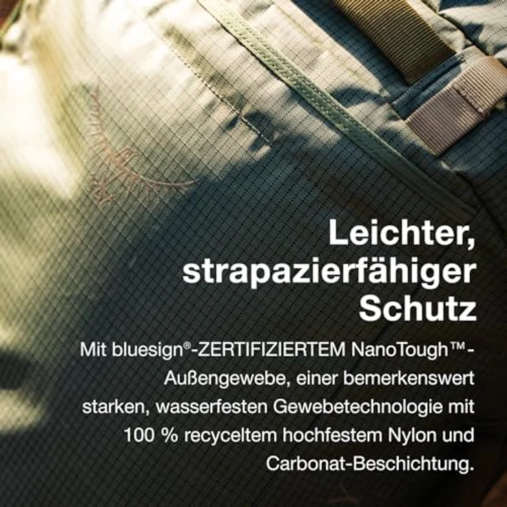 Osprey Transporter Wheeled Duffel 40, wasserfeste Reisetasche mit Aluminiumrahmen und 41 l Volumen, Schwarz – Bild 3