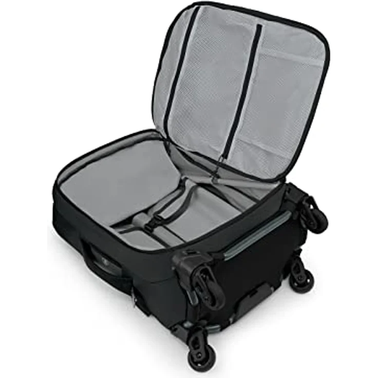 Osprey Ozone 4 Rollen Trolley 56 cm, schwarz, aus 100% Nylon, kompakte Reisetasche für bequemes Reisen – Bild 4