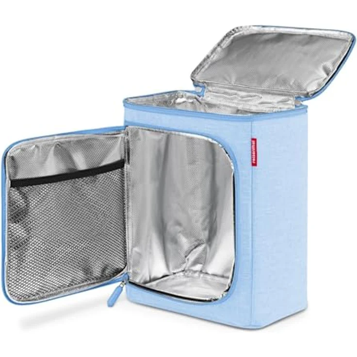 reisenthel Coolerbox Twist, 7 l, isolierte Kühlbox in Powder Blue mit robustem Polyestergewebe und starken Tragegriffen – Bild 3