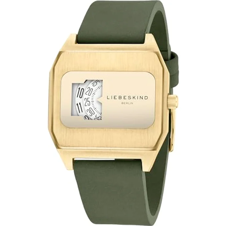 Liebeskind Berlin Vinyl Vision LT-0502-LQ, Quarzuhr mit verspiegeltem Zifferblatt und Lederarmband, Damenuhr – Bild 2