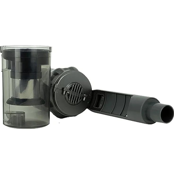 Jocca Akku-Staubsauger JOCCA JOC8435253579089, kabelloser Handstaubsauger mit 150 W Leistung, 2000 mAh Akku und HEPA-Filter, grau – Bild 7