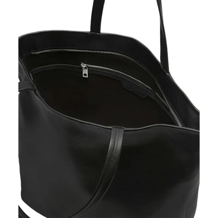 Liebeskind Hera II Shopper Tasche L, 100% Leder, schwarz, 38 cm x 15 cm x 42 cm – Bild 3