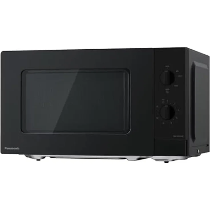 Panasonic NN-SM22QBEPG, kompakte Solo-Mikrowelle mit 20 Litern, 800 Watt Leistung, Schwarz