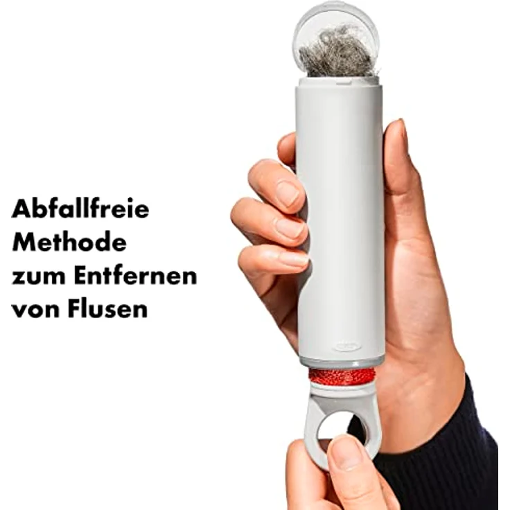 OXO Good Grips Fusselbürste, wiederverwendbar, perfekt zum Entfernen von Katzen- und Hundehaaren, für alle Kleidungsarten – Bild 7