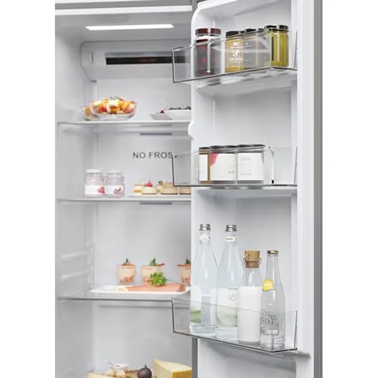 Haier HSR5918DIMP Side-by-Side-Kühlschrank, freistehend, edelstahl, NoFrost, Energieklasse D – Bild 8