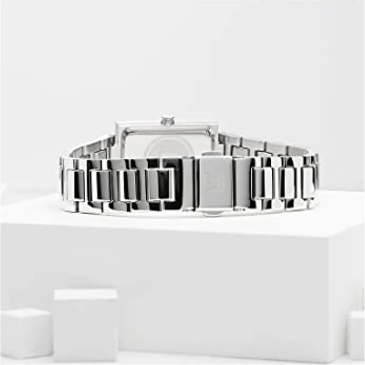 Jette Armbanduhr Damenuhr Silber (Analoguhr, 20 mm) – Bild 4