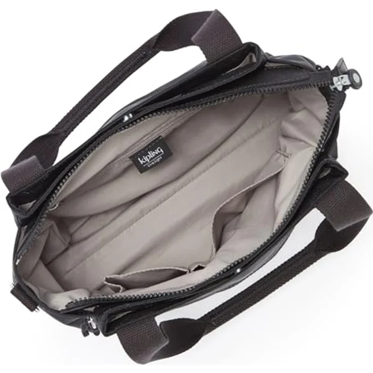 Kipling Basic Elysia, Schultertasche 29.5 cm mit abnehmbarem Schultergurt, Schwarz – Bild 4