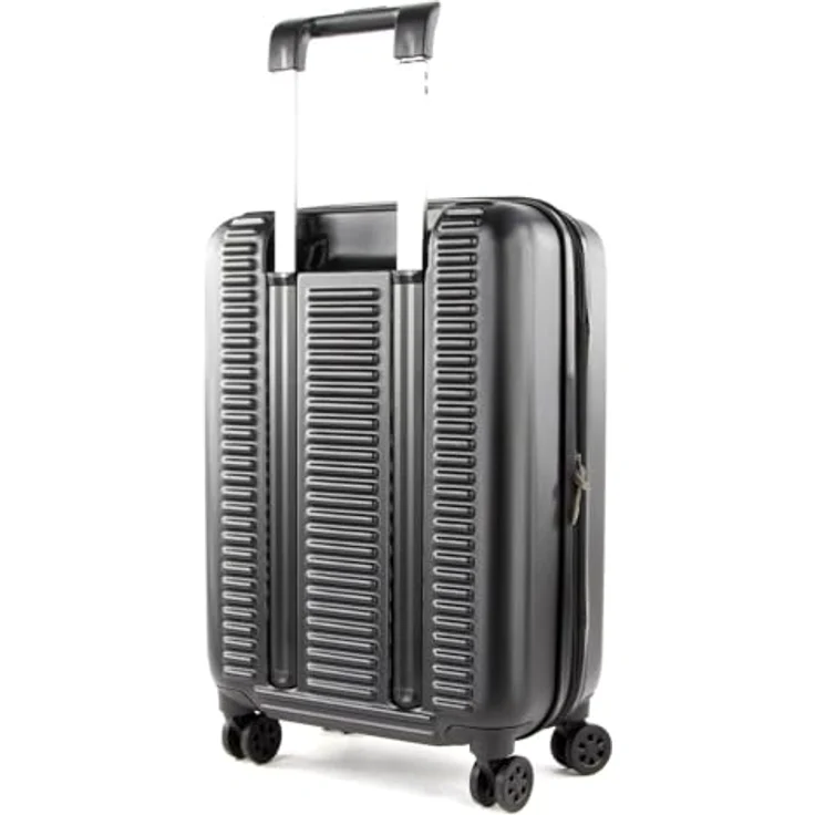 Mandarina Duck TANK CASE - TROLLEY CABIN EXP Black (Schwarz) 35 x 55 x 23/26 (LxHxB), Hartschalen-Kabinenkoffer mit TSA Zahlenschloss – Bild 4