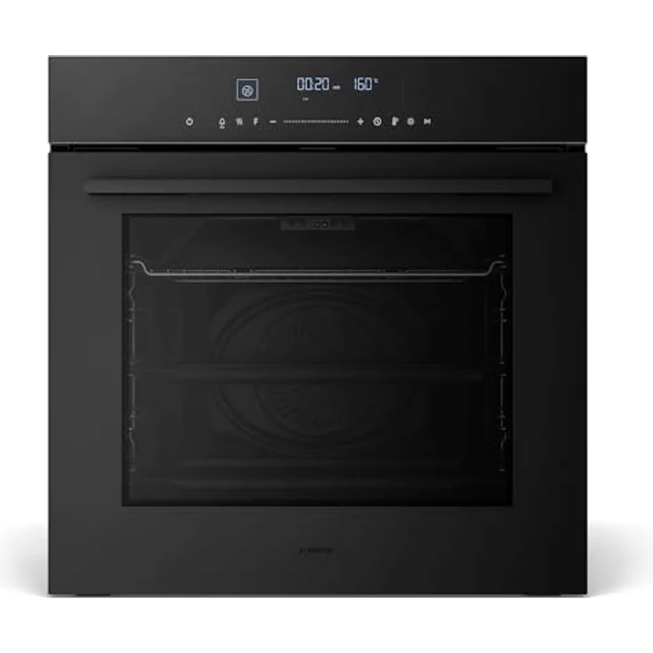 Klarstein Velaire Einbaubackofen 60 cm, 74L, 13 Funktionen, Energieeffizienz A+, Touch-Bedienung, Timer, leicht zu reinigen, schwarz – Bild 1
