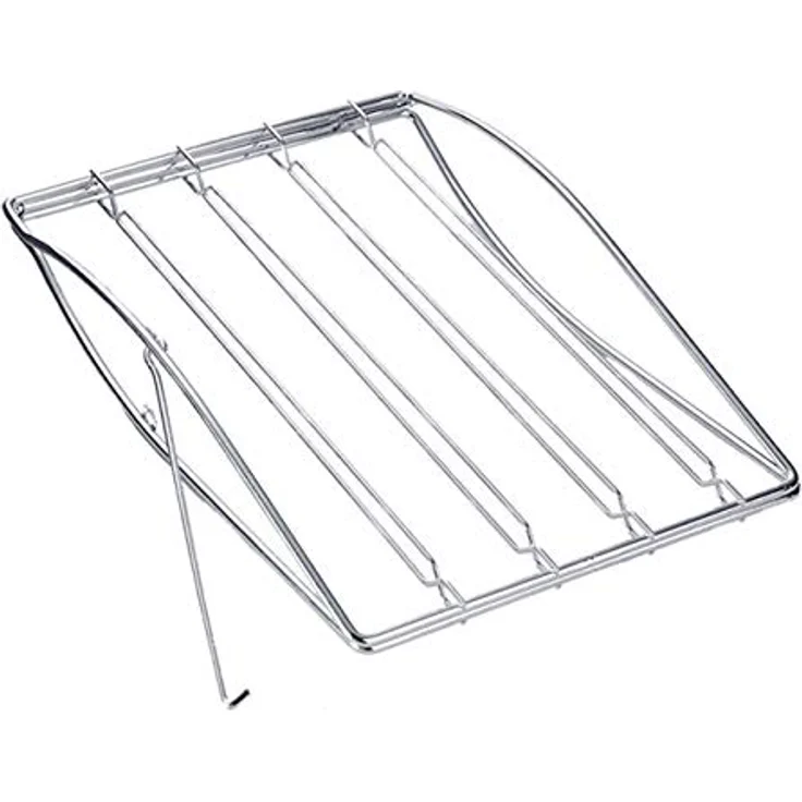 Grizzly Pizzagestell, feststellbare Standhalterung für bis zu 4 runde Pizzableche (28 cm), platzsparend und praktisch, Made in Germany – Bild 2
