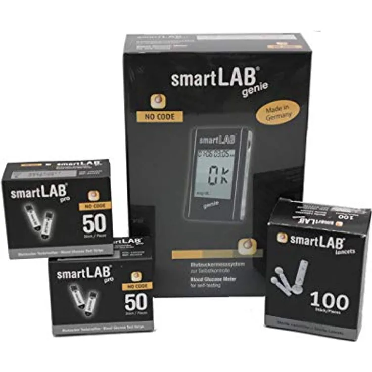 smartLAB genie Blutzuckermessgerät Bundel