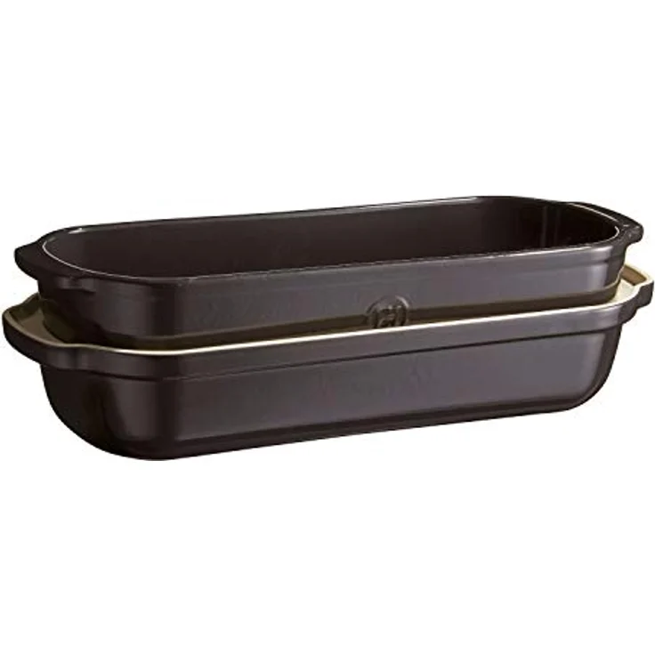 Emile Henry 795503 Italienisches Brot Bäcker, Keramik, Holzkohle – Bild 3