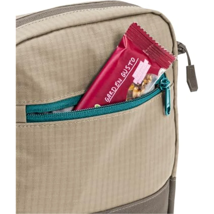Vaude CityBen Umhängetasche, 17 cm, 100% PET, beige, 17 x 5 x 22 cm – Bild 7