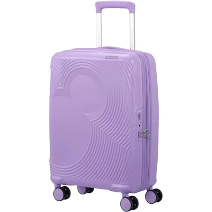 American Tourister Mickey Magic 55 cm Kabinentrolley mit 4 Rollen und Dehnfalte, lila – Bild 3