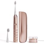 AILORIA Schallzahnbürste SHINE BRIGHT usb-schallzahnbürste, Dynamische Reinigung, 2 Aufsteckbürsten