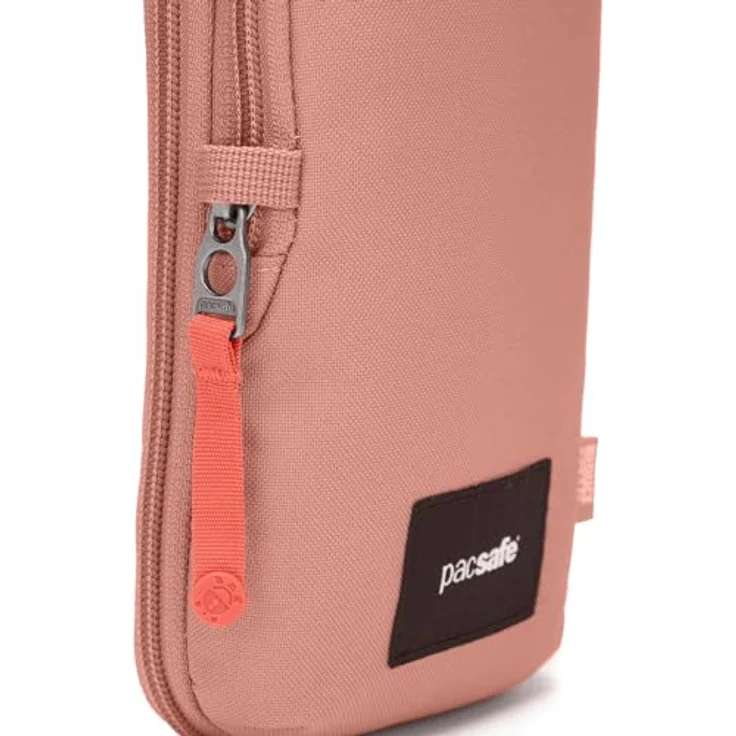 Pacsafe GO Anti-Theft Tech Mini Bag, Umhängetasche RFID, 12 cm, rosa, 100% Polyester – Bild 7