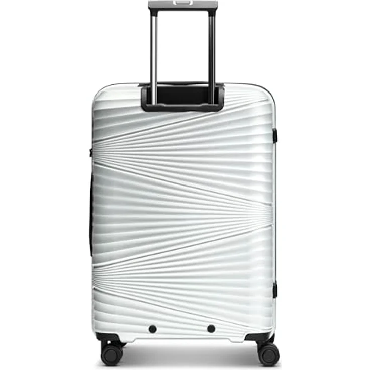 Pactastic Collection 02 Ultraleicht Hartschalen Check-in Koffer | Mittelgroßer Trolley 45 x 25 x 67 cm / 62 Liter/nur 3.080 Gramm, Polypropylen Material | 4 Doppelrollen & TSA-Schloss – Bild 2