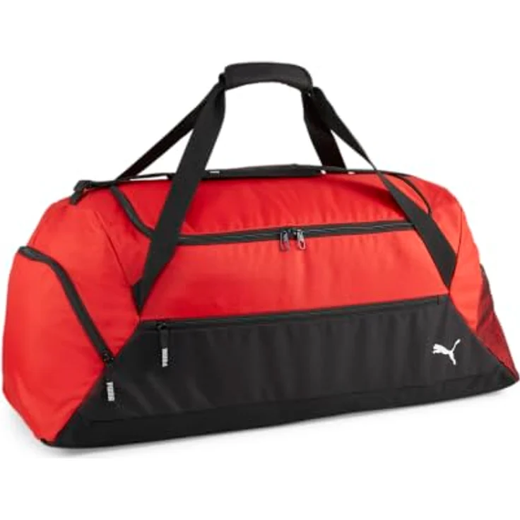PUMA teamGOAL 24 Teambag L, Sporttasche mit großem Hauptfach, gepolsterten Schultergurten und mehreren Reißverschlussfächern, 32 x 77 x 33 cm – Bild 1