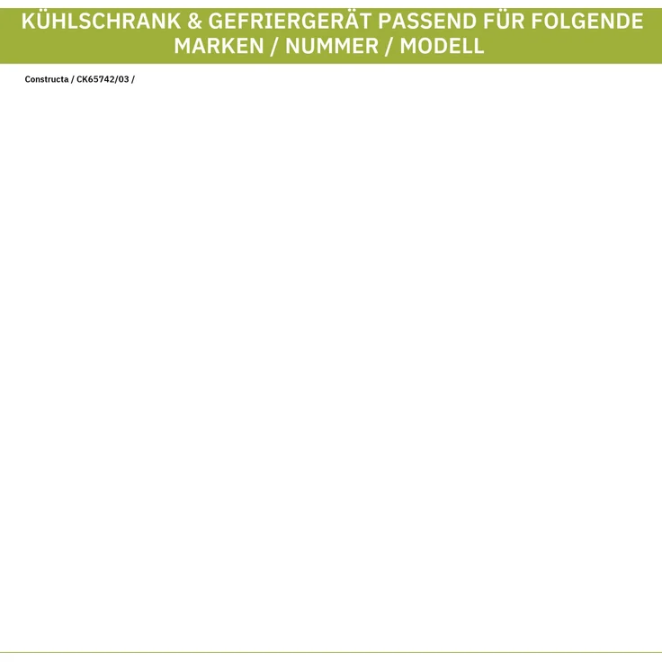 Schublade Constructa 00449165 Gefriergutbehälter 420x215x212mm unten für KühlGefrierKombination – Bild 5