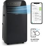 Klarstein Metrobreeze New York Smart 12k mobile Klimaanlage 12.000 BTU 3,5 kW Fernbedienung, 10035801, schwarz