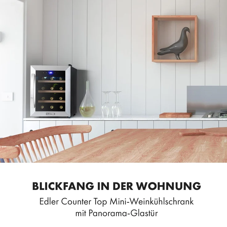 Reserva 12 Uno Weinkühlschrank 31 Liter 11-18°C SingleZone – Bild 2