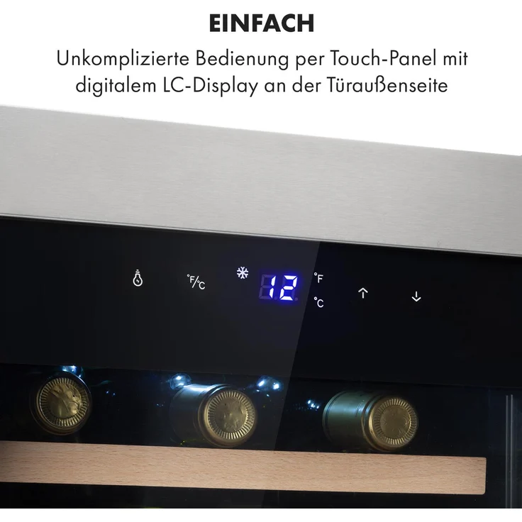 Reserva 12 Uno Weinkühlschrank 31 Liter 11-18°C SingleZone – Bild 4